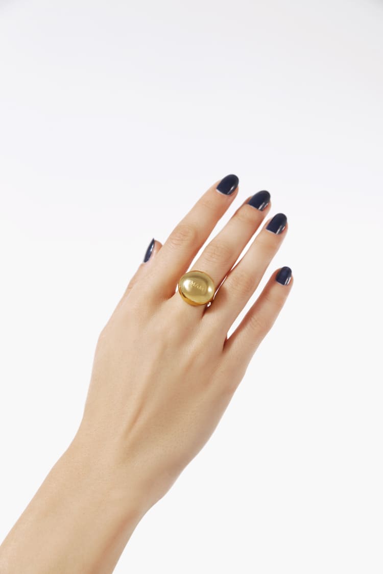 Goldener Kugelring