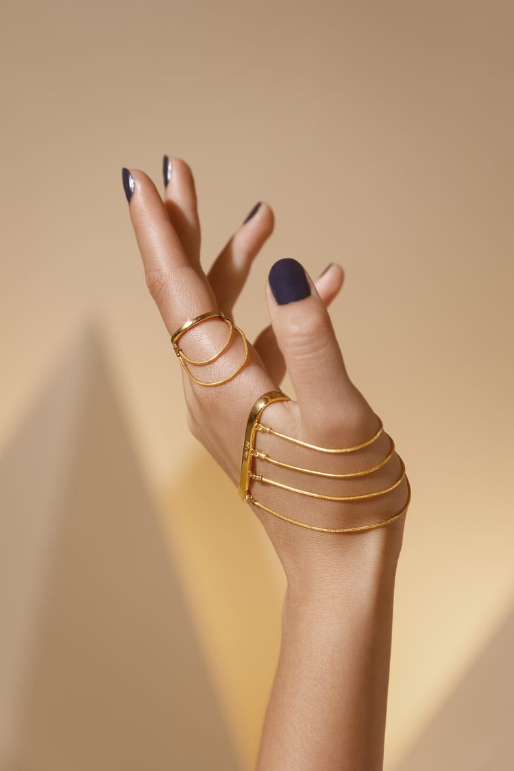 Goldene Handketten