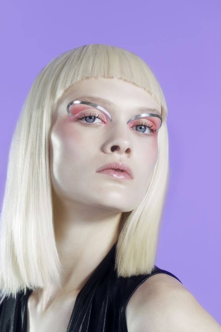 Augen-Make-up in Sterlingsilber