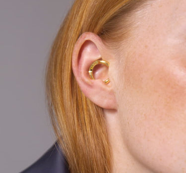 Goldener Daith-Ohrring