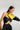 Vielseitige Crossbody Handtasche in Gelb