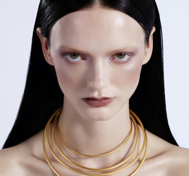 Goldener Coil-Choker