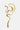 Großer Goldener Ear Cuff in Liquid-Optik