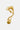 Asymmetrischer Gold-Liquid-Ohrring
