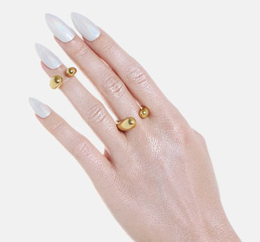 Asymmetrischer Torque-Ring - Gold