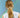 Kleine goldene Ponytail-Manschette