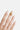 Statement-Nagelring mit Rosenquarz in Gold