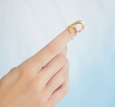 Mini-Perlen-Nagelring