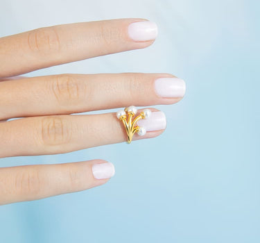 Perlen-Nagelring