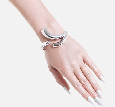 Drei-Tropfen-Armband - Silber