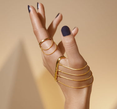 Goldene Handketten