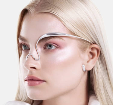 Gesichtsschmuck Tropfen - Silber