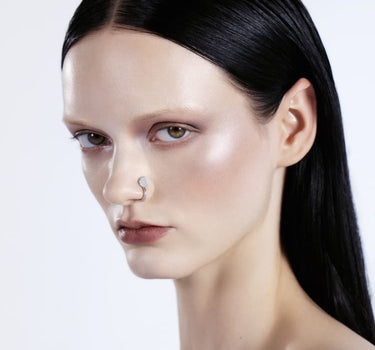 Lippen-Cuff-Schmuck aus Silber
