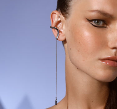 Einzigartiger Silber-Ear-Cuff