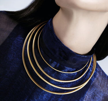 Goldener Coil-Choker