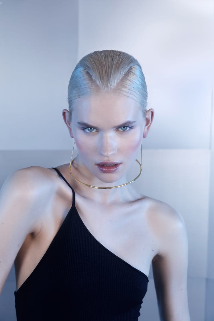 Goldene Unikat-Halskette