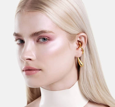 Wrap-Tropfen-Earcuff - Gold