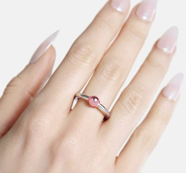 Casa Batlló Ring in Silber und Rosa