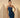 Goldener Ear Cuff mit drapierter Kette