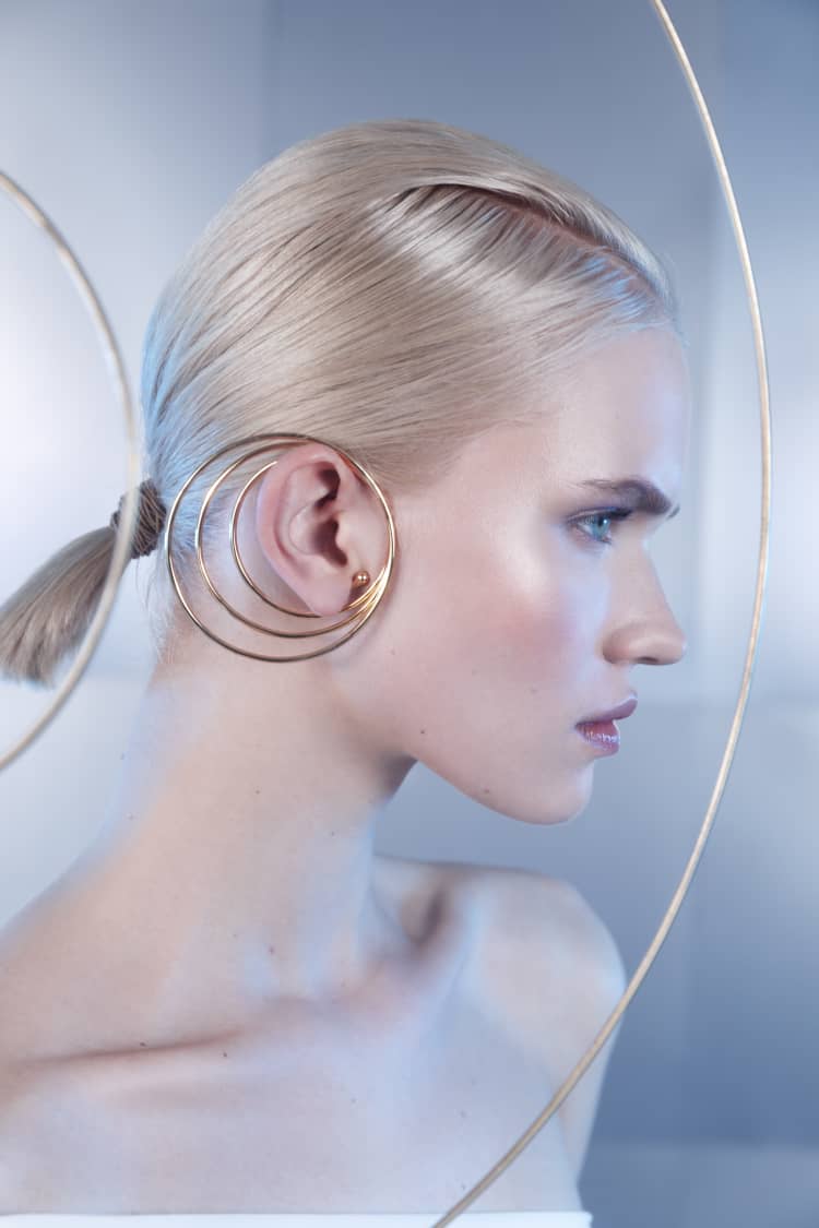 Goldener Full-Ear-Cuff