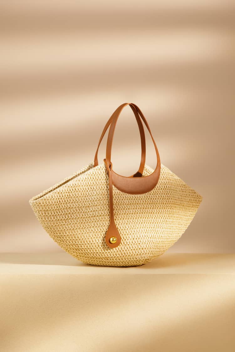 gewebte Strandtasche