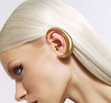 Goldener Full-Ear-Ohrring