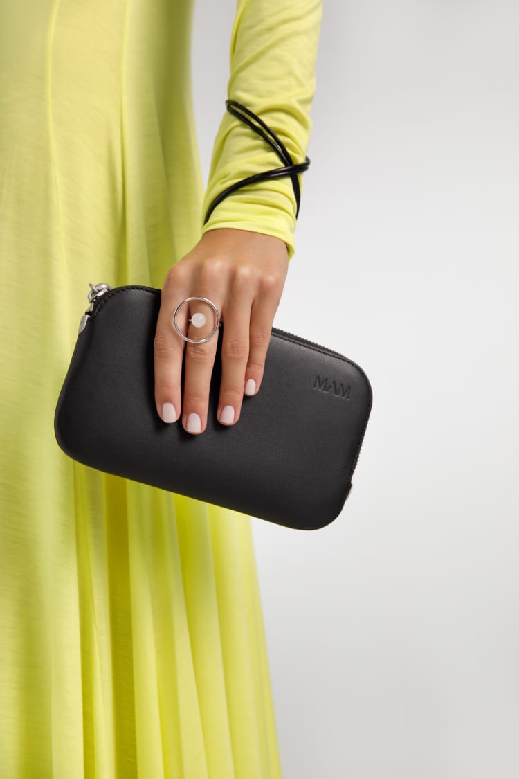 Handtasche Crossbody schwarz