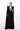 Cape mit Skulpturalen Schultern - Schwarz
