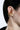 Großer Ear Cuff aus Silber in Spiralform