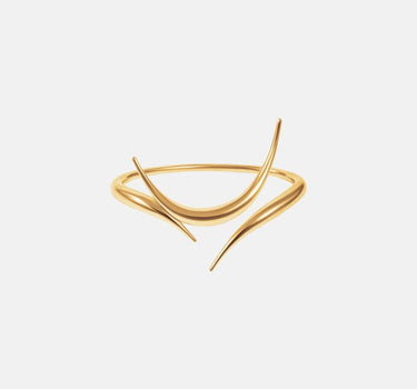 Goldenes Nietenarmband