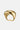 Skulpturaler Doppel-Finger-Ring in Gold