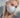 Maske aus Seide Grau