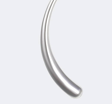 Silberner Wassertropfen Ear Climber