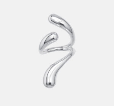 Drei-Tropfen-Ring - Silber