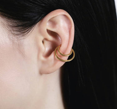 Goldener Moon Ear Cuff