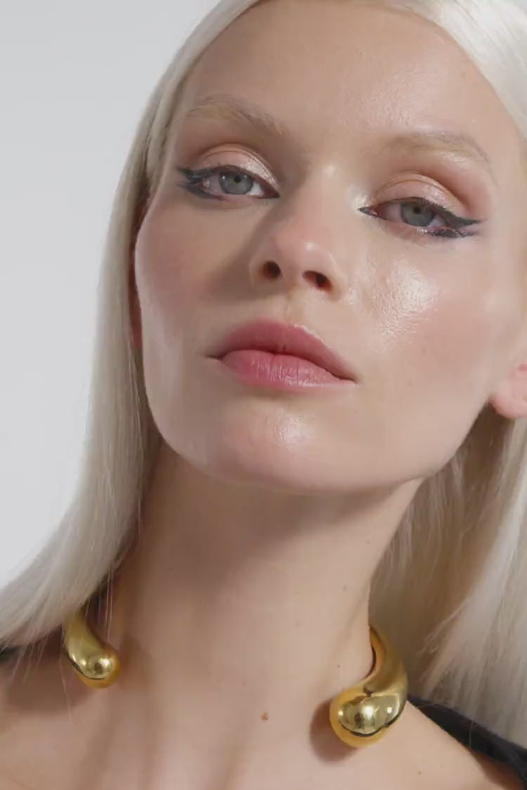 Goldener Torque-Halsreif