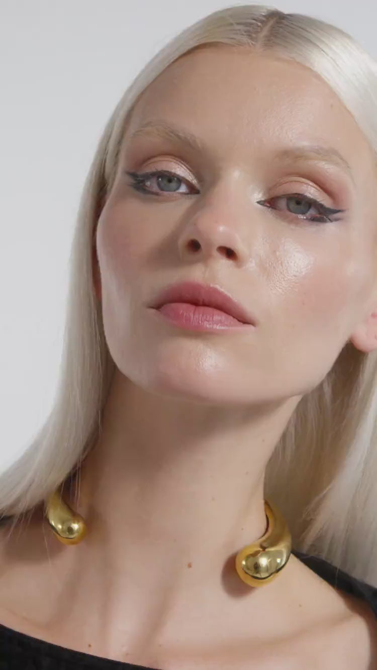 Goldener Torque-Halsreif