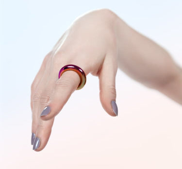 Simple ring in holographic plating