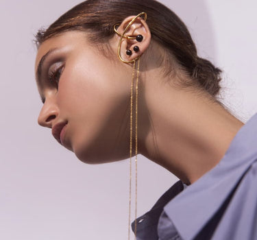 ear cuffs with stones